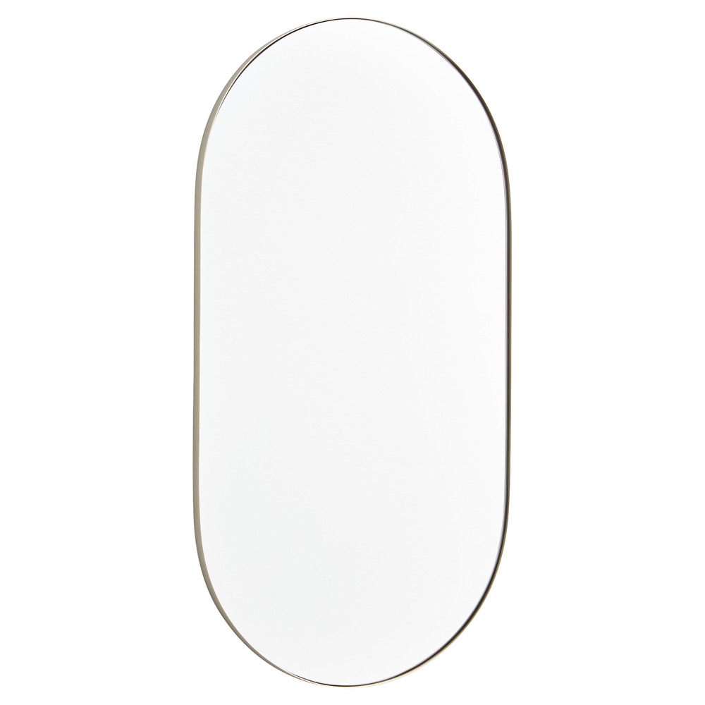 21x40 CAPSULE MIRROR -SLV