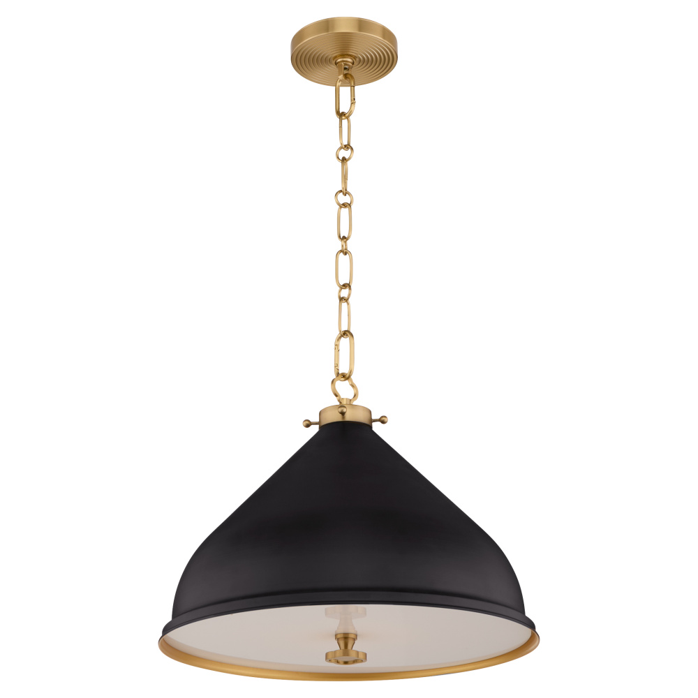 BONNEL 16" PENDANT - MB/AGB