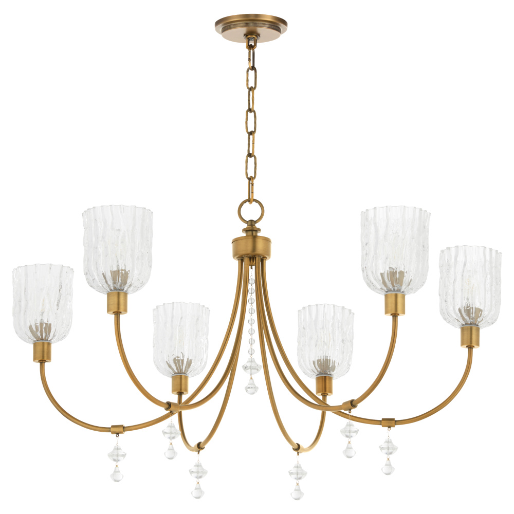 MERIAM 6LT CHANDELIER - BRB