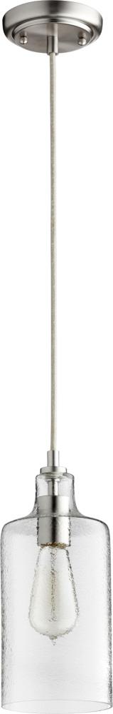 5&#34; CLEAR GLS PEND - STN