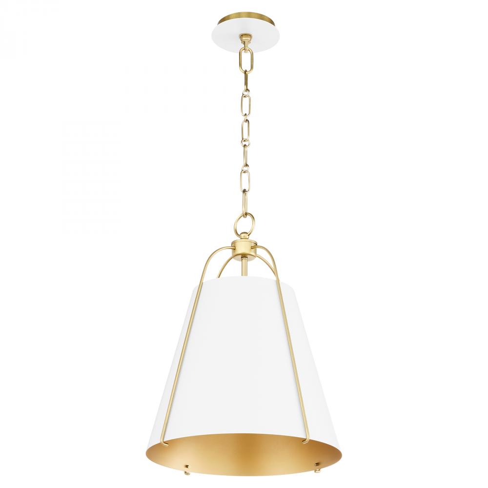 ELLEN 15" 1LT PENDANT - SW/AGB