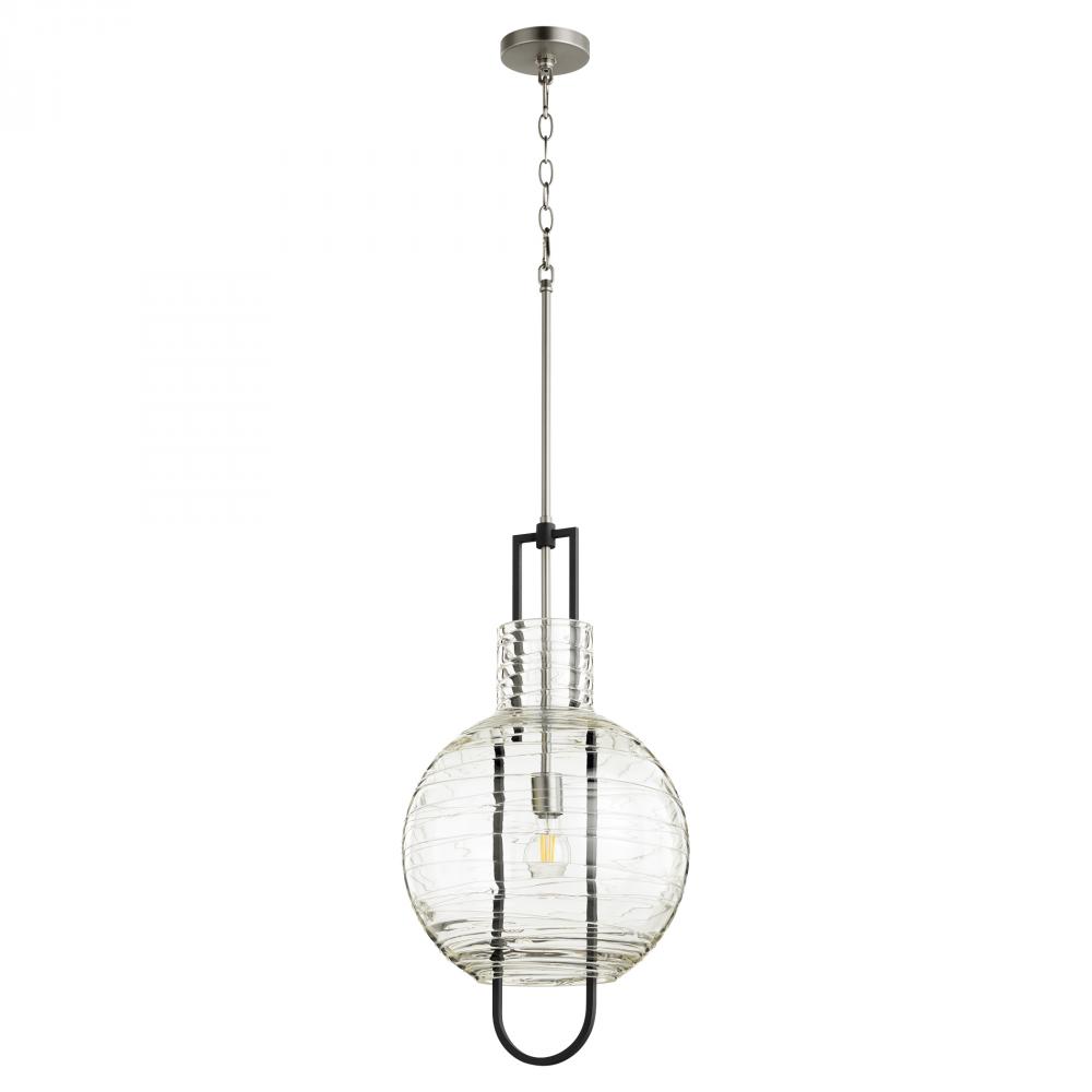 14" TXT GLS PEND -TXB/STN