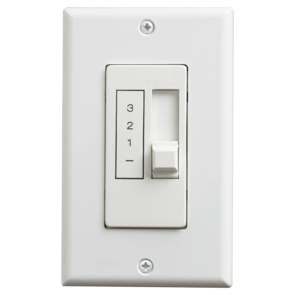 5 AMP SLIDE FAN CNTRL-WH