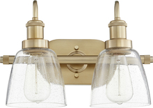 Quorum 508-2-80 - HOLLIS 2LT CLR/SEEDED VNTY - AGB