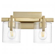 Quorum 5190-2-80 - 2LT CLR/SEED VANITY - AGB