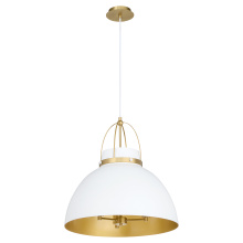 Quorum 823-3-0880 - PRUITT 21” 3lt PENDANT – SW/AGB