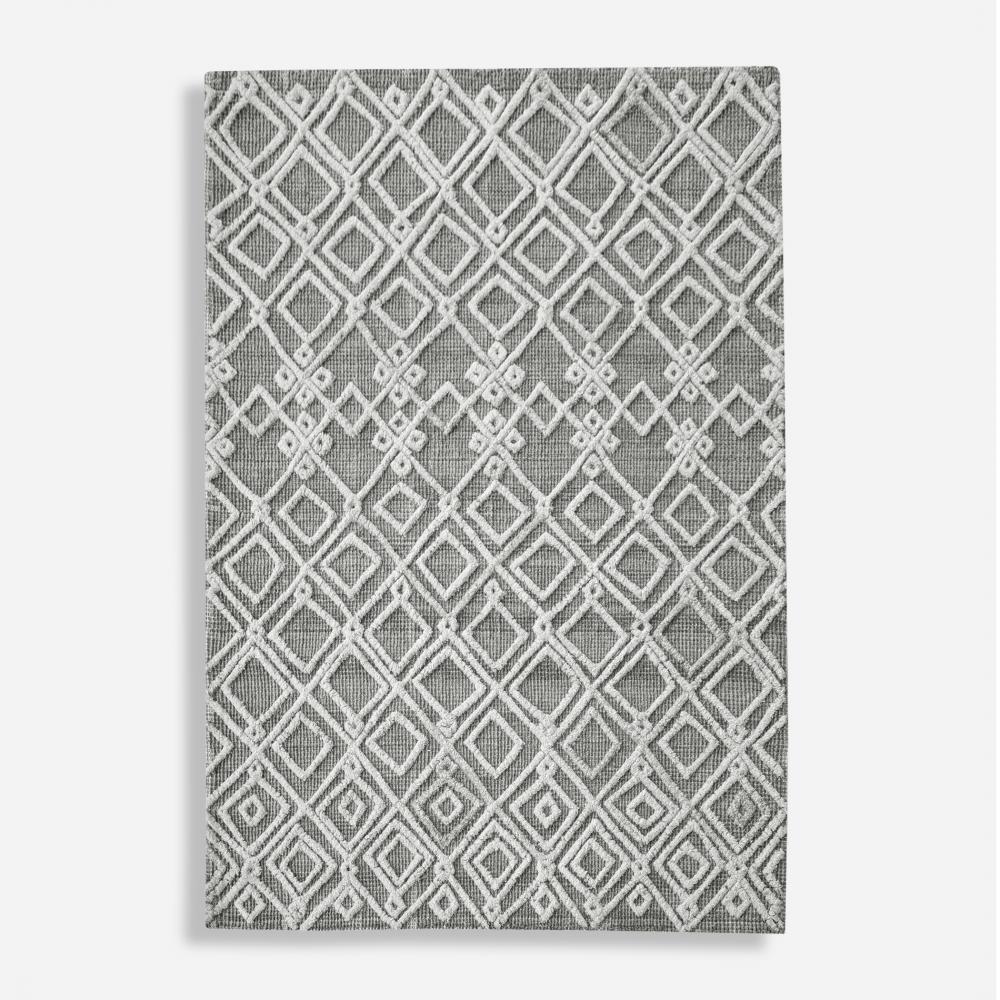 Uttermost Sieano Gray-Ivory 8 X 10 Rug
