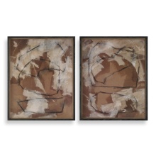 Uttermost 32444 - Uttermost Rush & Dash Framed Prints Set/2