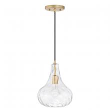 Austin Allen & Co. AA1004SF - Wavy Glass Pendant in Soft Gold