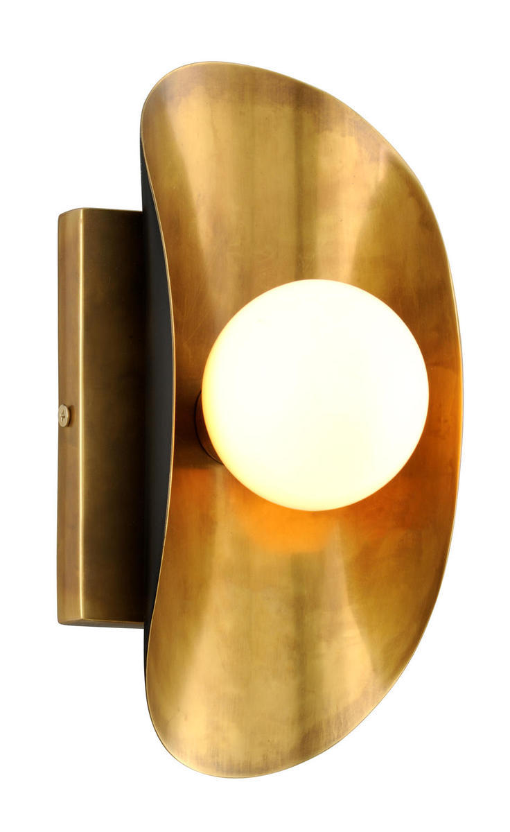 HOPPER 1LT WALL SCONCE