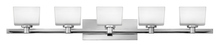 Hinkley 5025CM - Five Light Vanity