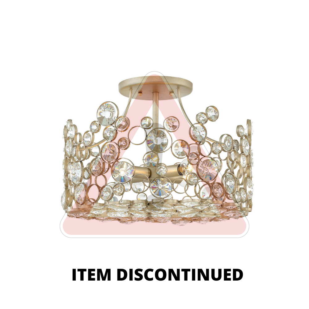 Medium Semi-Flush Mount