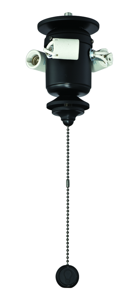 Ceiling Fan 3 Light Bowl Fitter - Black