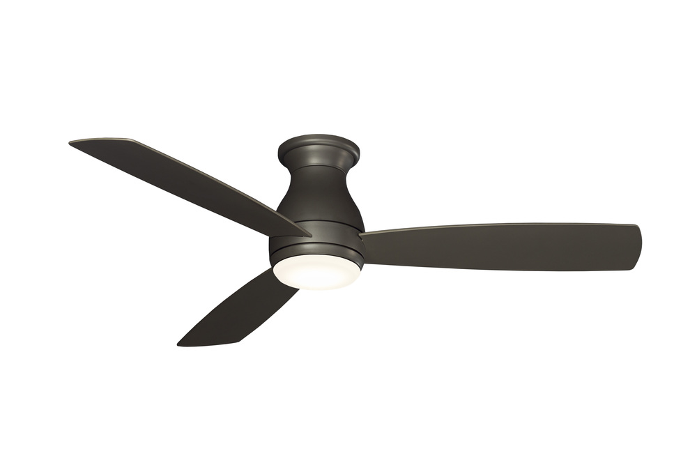 Hugh 52 inch Indoor/Outdoor Ceiling Fan with LED Light Kit - Matte Greige