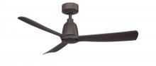 Fanimation FPD8547DZ - Kute 44 inch Indoor/Outdoor Ceiling Fan - Dark Bronze with Dark Walnut blades