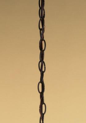 3' Washed Gold Leaf Chain