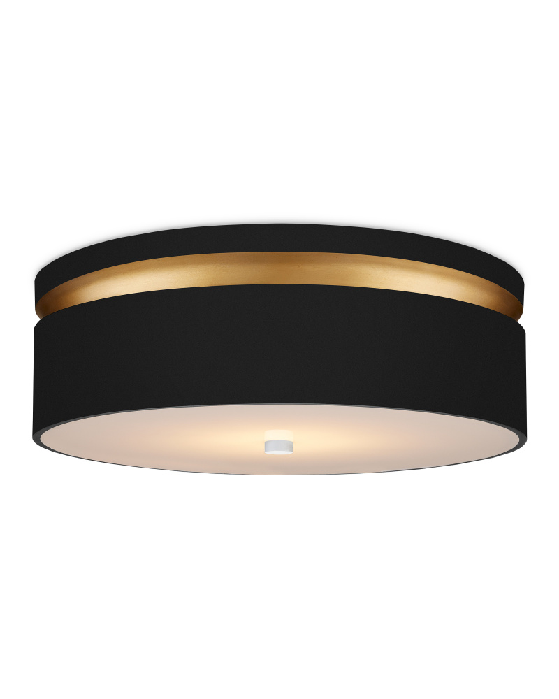 Serenity Black Flush Mount