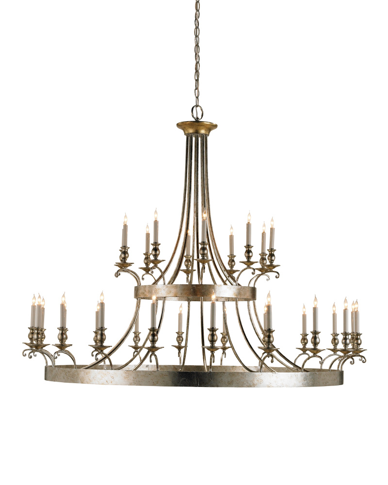 Lodestar Silver Chandelier