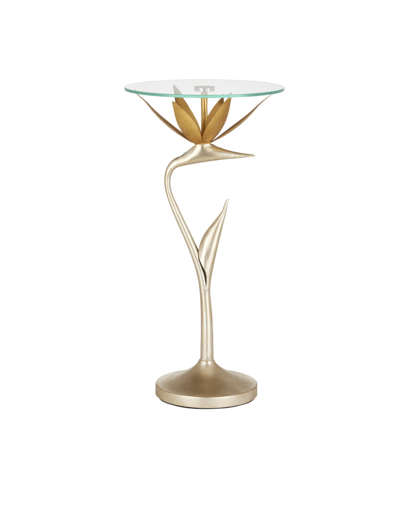 Paradiso Silver & Gold Accent Table