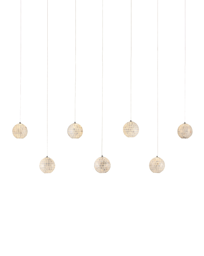 Finhorn 7-Light Linear Multi-Drop Pendant