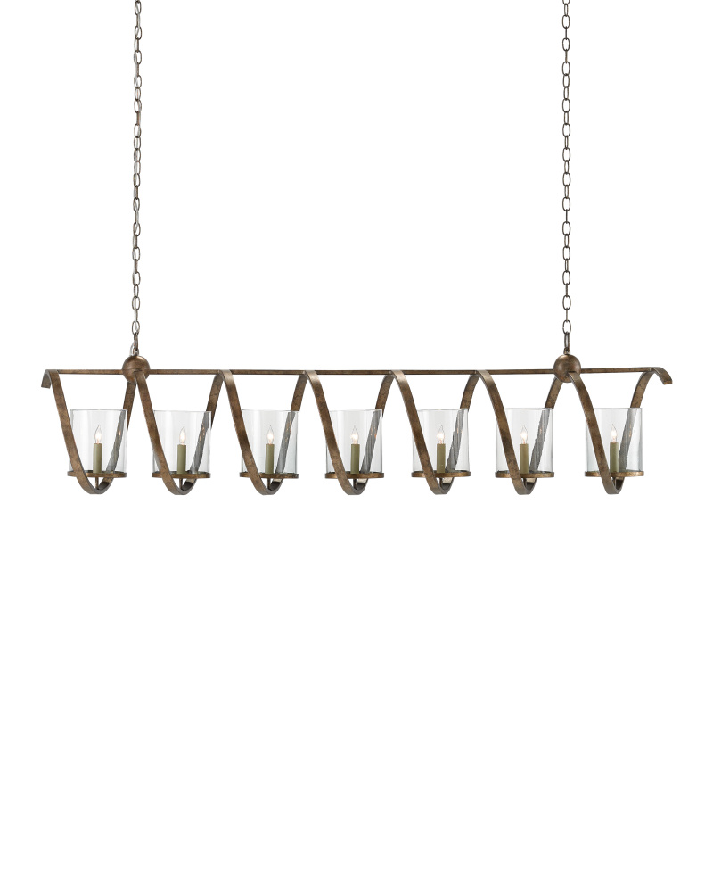 Maximus Grande Bronze Chandelier