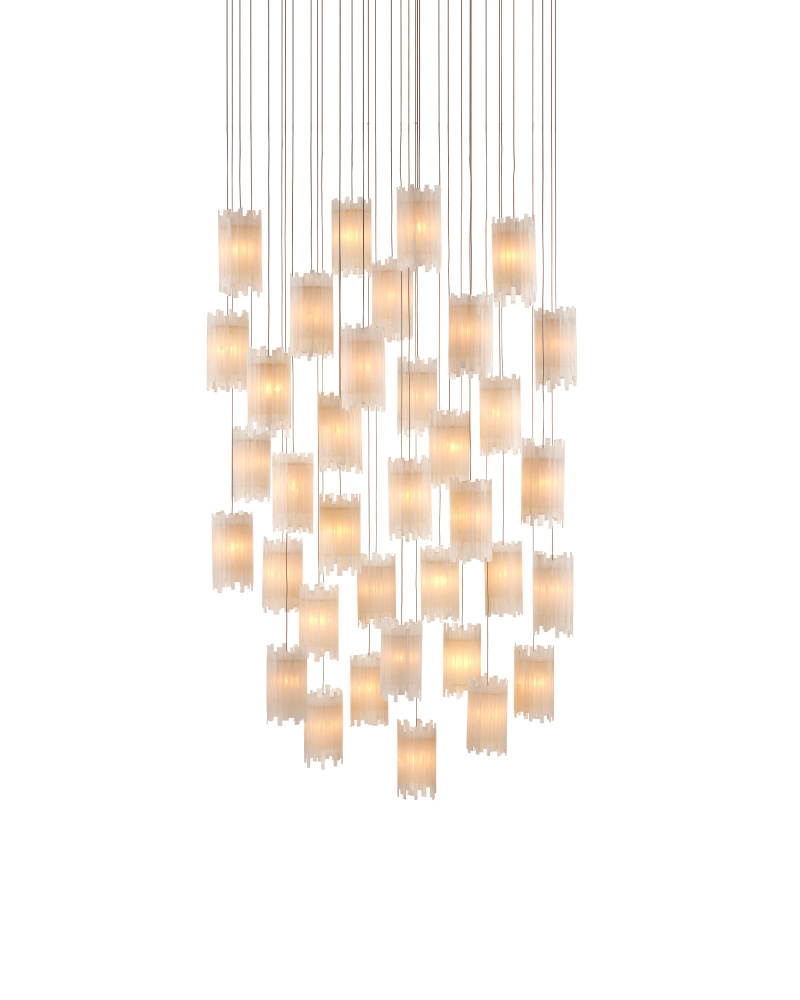 Escenia 36-Light Round Multi-Drop Pendant