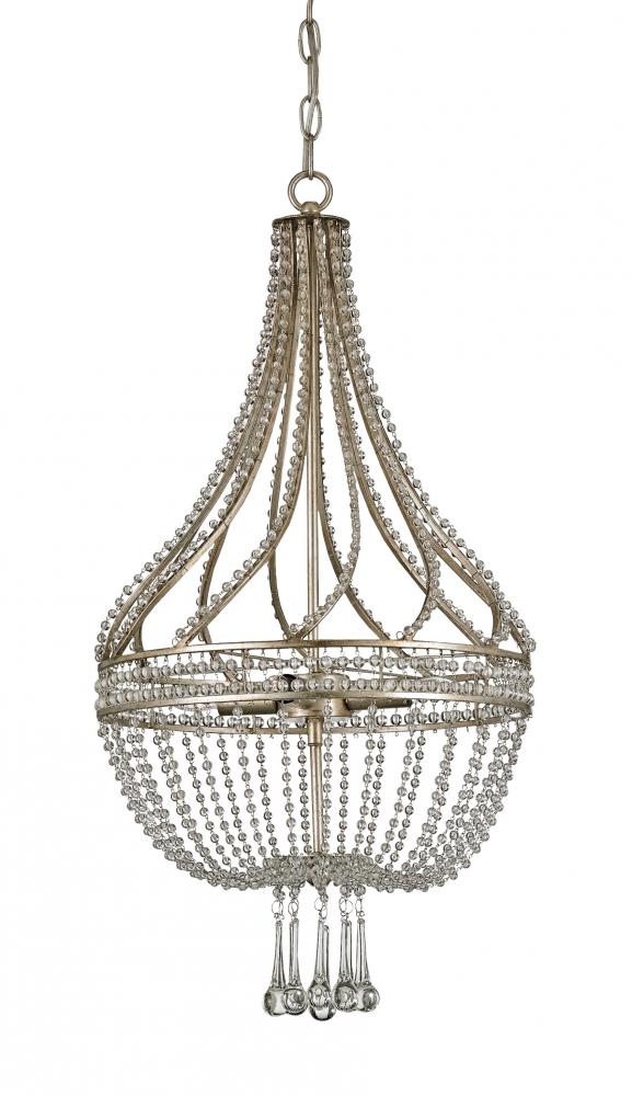 Ing?nue Silver Chandelier