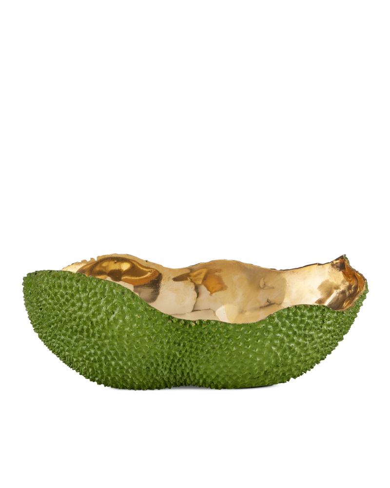 Jackfruit Oval Green Bowl