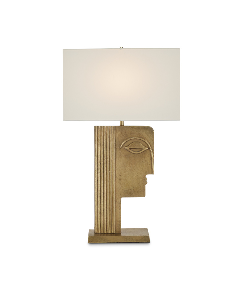 Thebes Brass Table Lamp