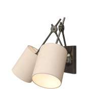 Currey 5150 - Compass Black Wall Sconce