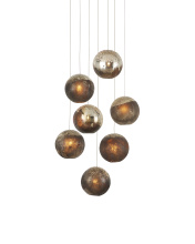 Currey 9000-1014 - Pathos 7-Light Round Multi-Drop Pendant