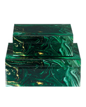 Currey 1200-0924 - Interstellar Green Box Set of 2