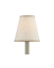 Currey 0900-0015 - Marble Cream Paper Tapered Chandelier Shade