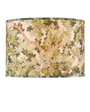 Currey 0900-6012 - Woodland Green Large Drum Lamp Shade