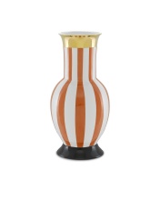 Currey 1200-0391 - De Luca Large Coral Strip Vase