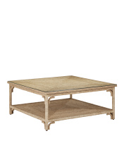 Currey 3000-0219 - Olisa Rope Cocktail Table