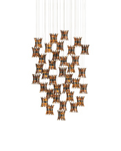 Currey 9000-1046 - Alsop 36-Light Round Multi-Drop Pendant