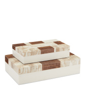 Currey 1200-0446 - 1940s Box Set of 2