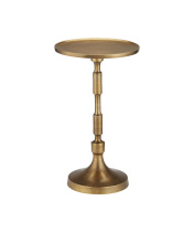 Currey 4189 - Pascal Brass Accent Table