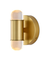 Currey 5000-0242 - Capsule Brass Wall Sconce