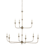 Currey 9000-1129 - Nottaway Two-Tier Bronze Chandelier