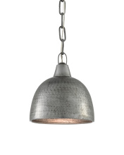 Currey 9000-0426 - Earthshine Small Steel Pendant