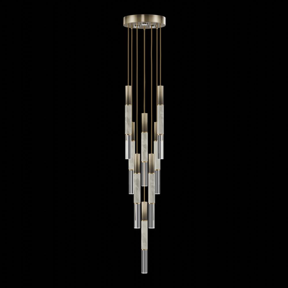 Antonia 16"W Round  Pendant