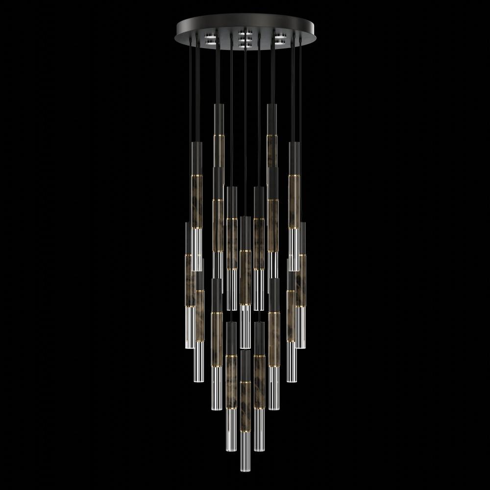 Antonia 31"W Round  Pendant