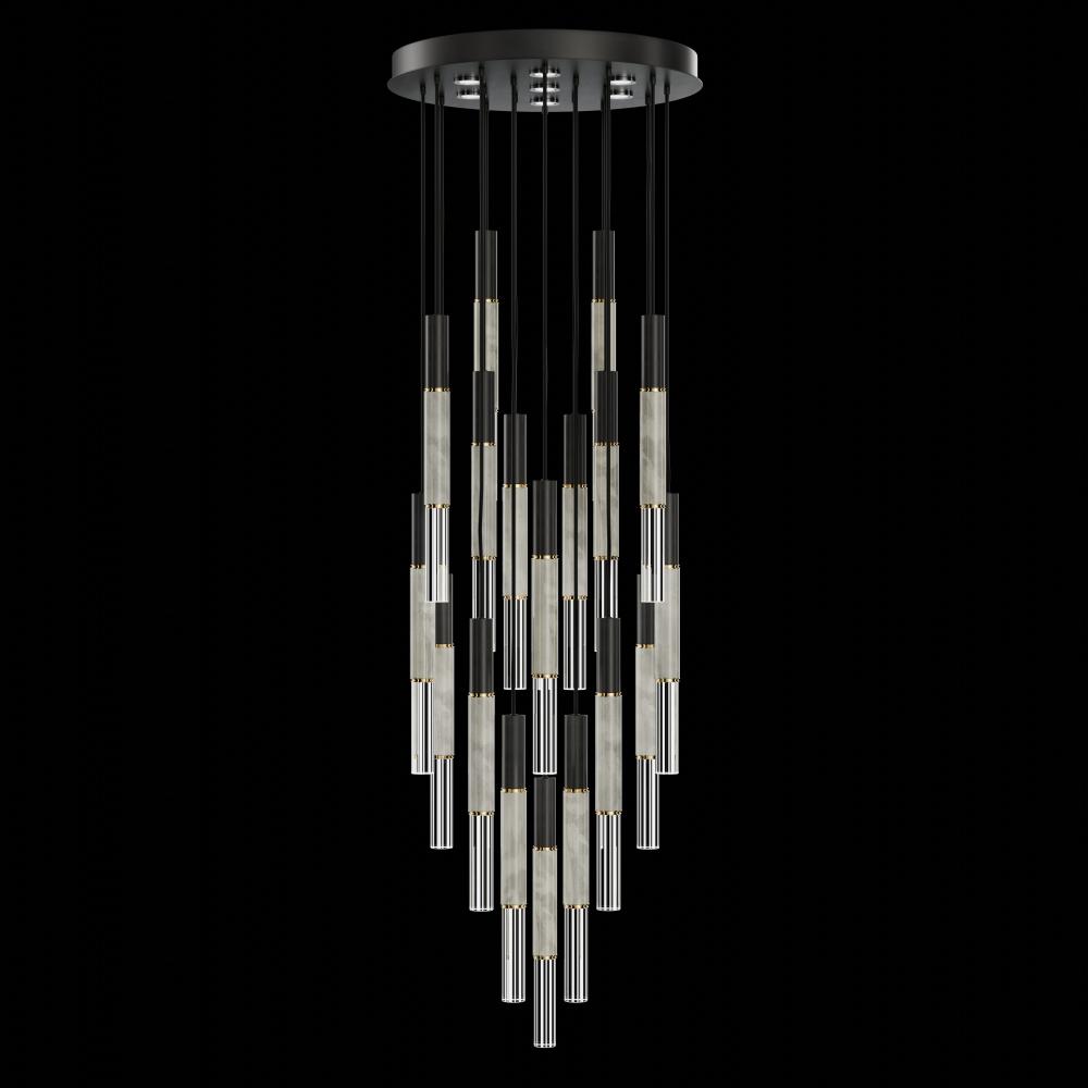 Antonia 31"W Round  Pendant