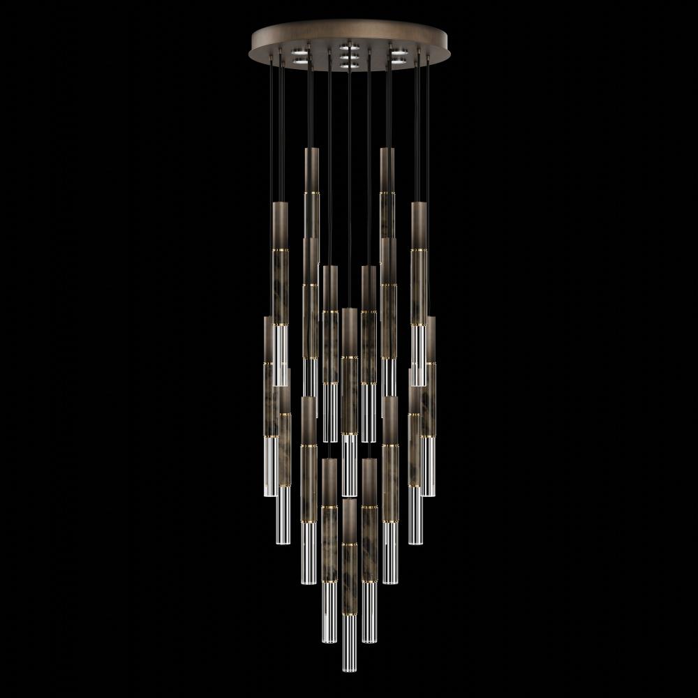 Antonia 31"W Round  Pendant