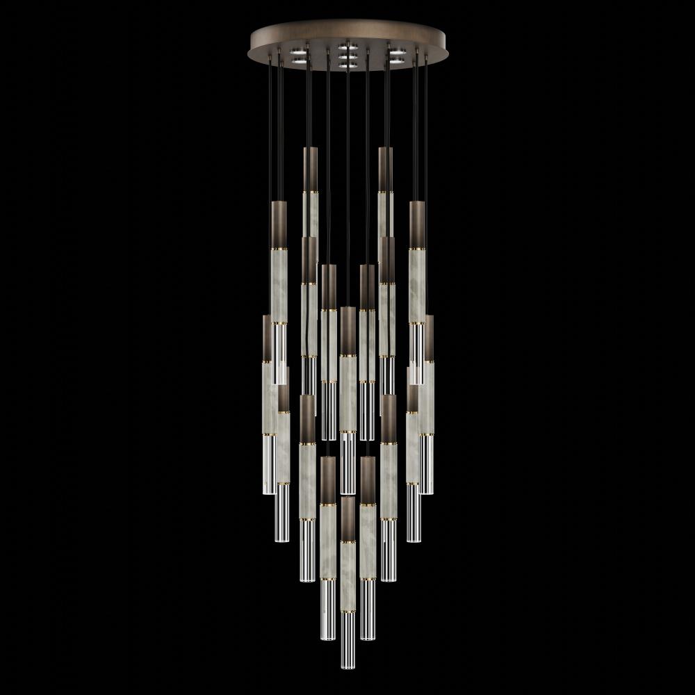 Antonia 31"W Round  Pendant