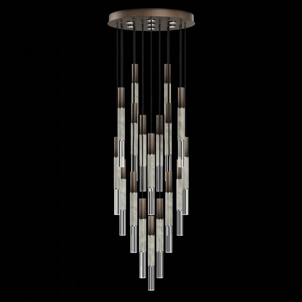 Antonia 31"W Round  Pendant