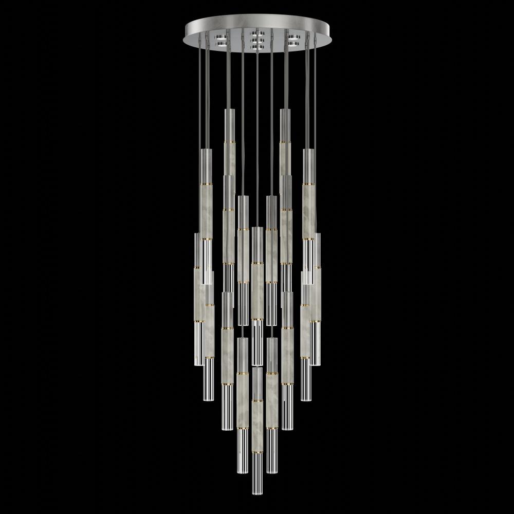 Antonia 31"W Round  Pendant