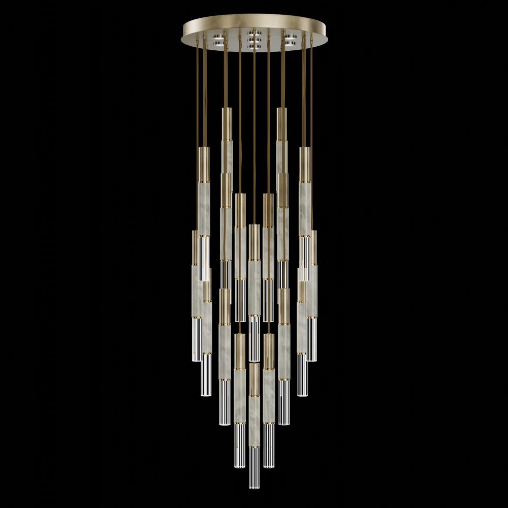 Antonia 31"W Round  Pendant